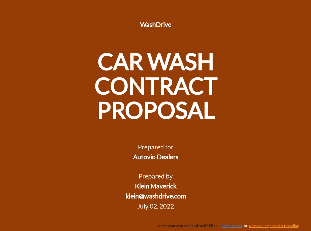 car wash Contract Proposal Template.jpe