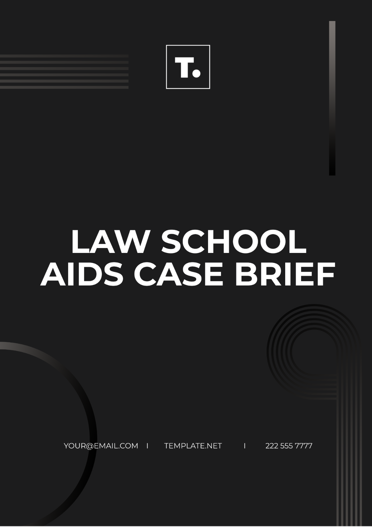 Free Law School Aids Case Brief Template