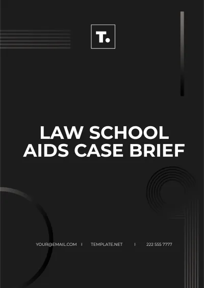 Free Law School Aids Case Brief Template to Edit Online
