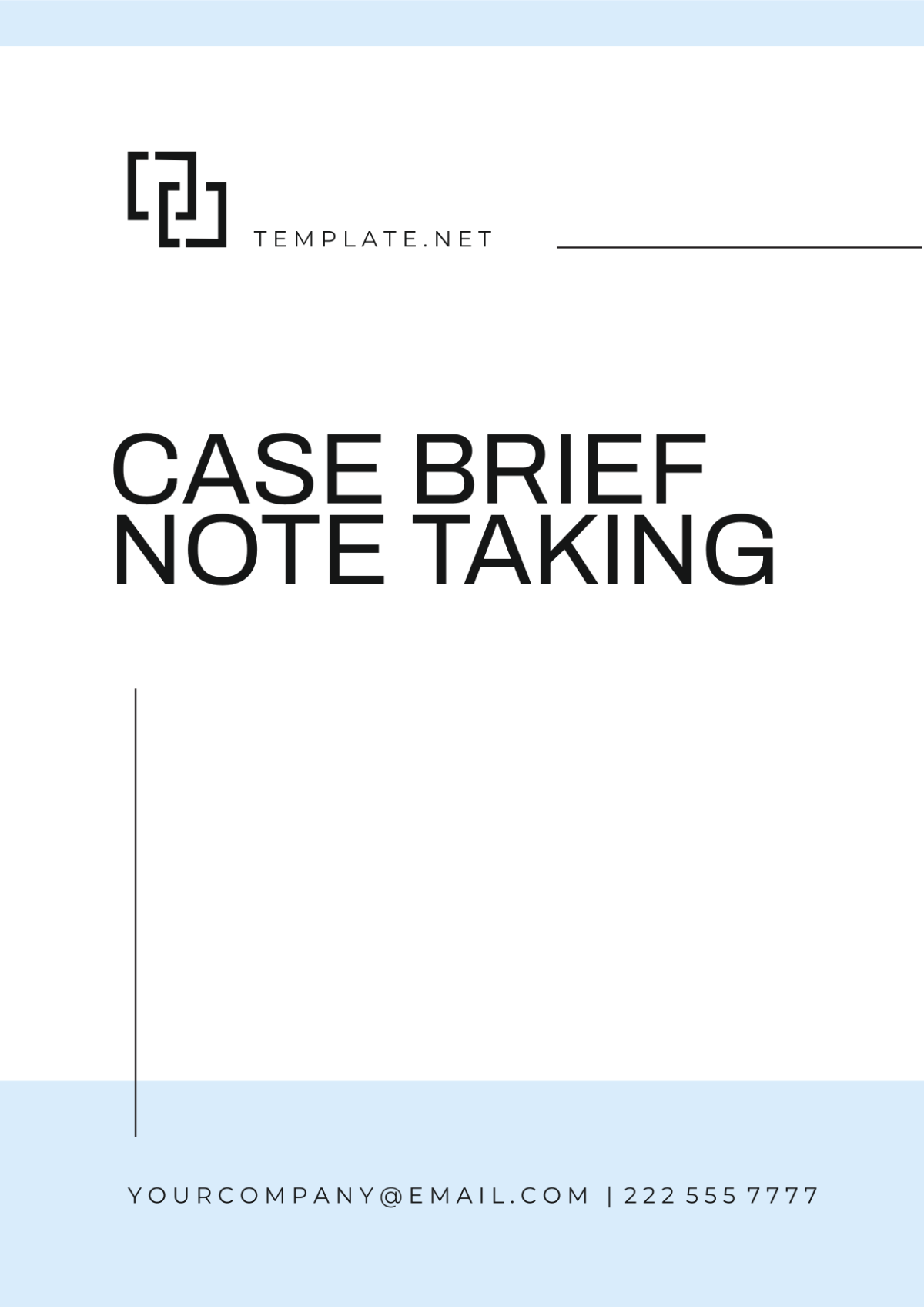 Case Brief Note Taking Template - Edit Online & Download