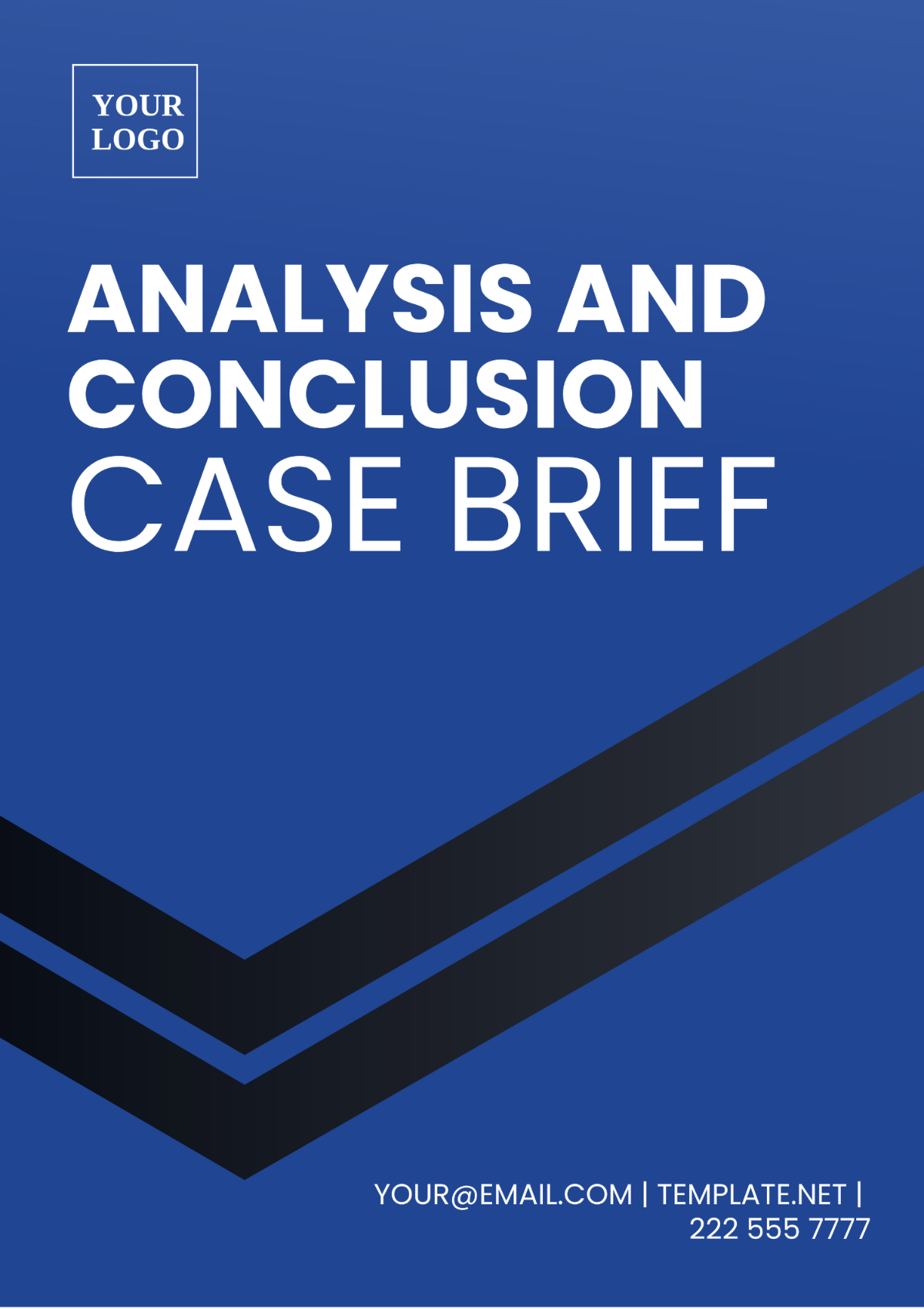 Free Analysis and Conclusion Case Brief Template - Edit Online ...