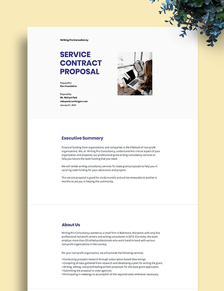 185+ FREE Services Templates - PDF | Word | Excel | PSD | Google Docs ...