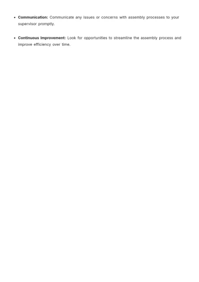 Free Work Instruction Procedure Template to Edit Online