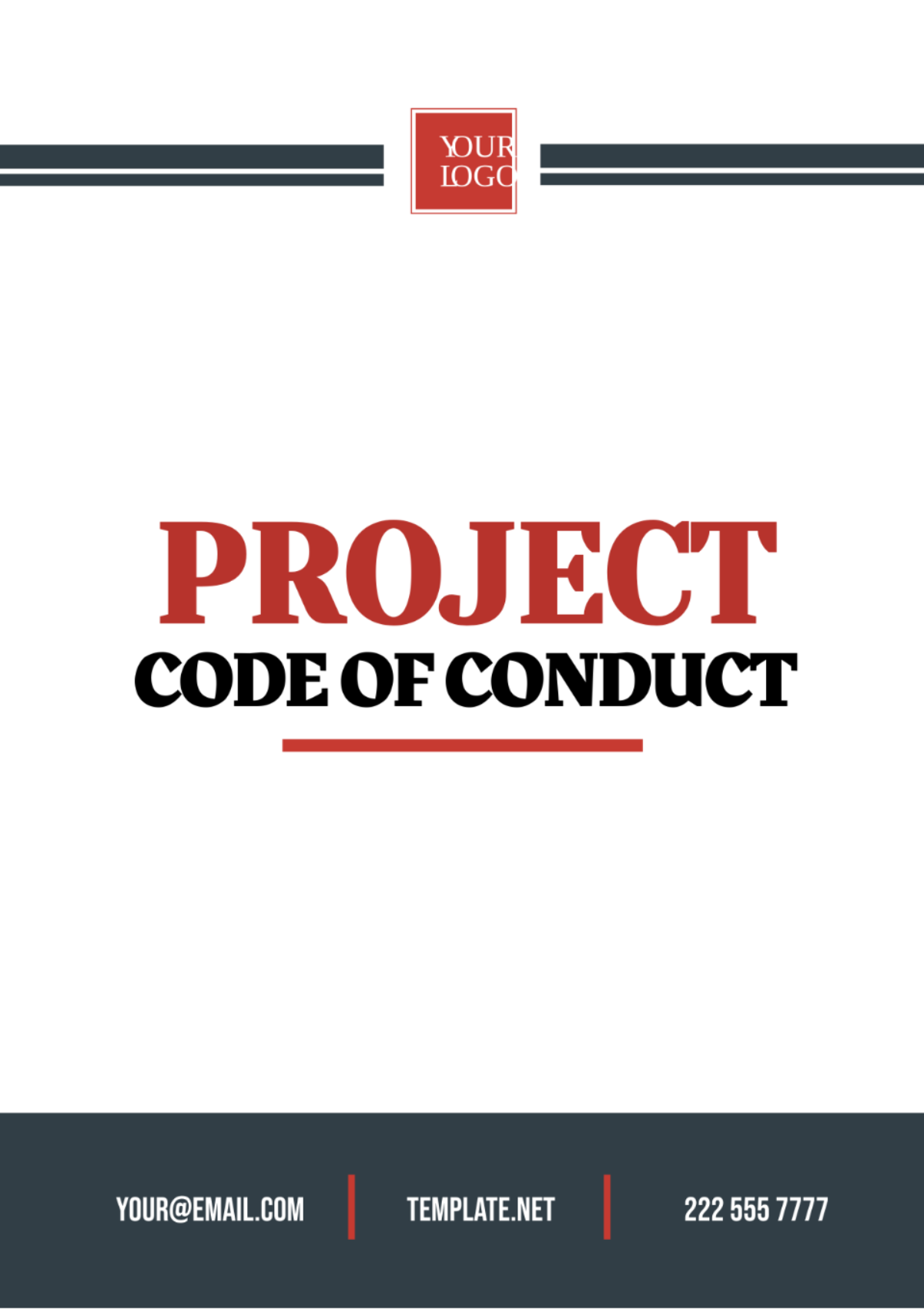 Project Code of Conduct Template