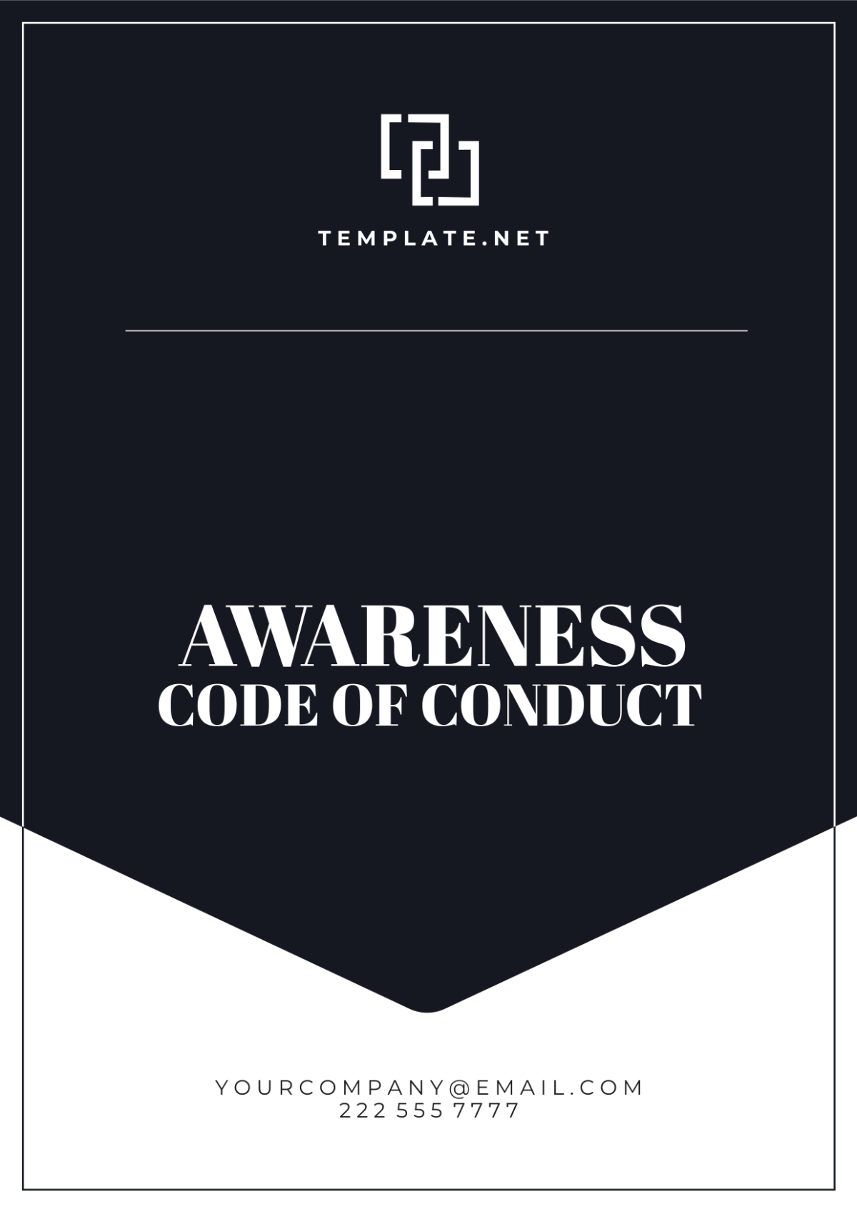 Awareness Code of Conduct Template