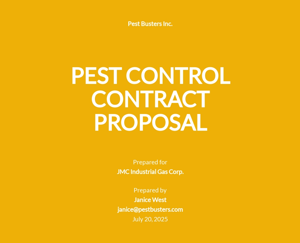 Pest Control Contract Proposal Template.jpe