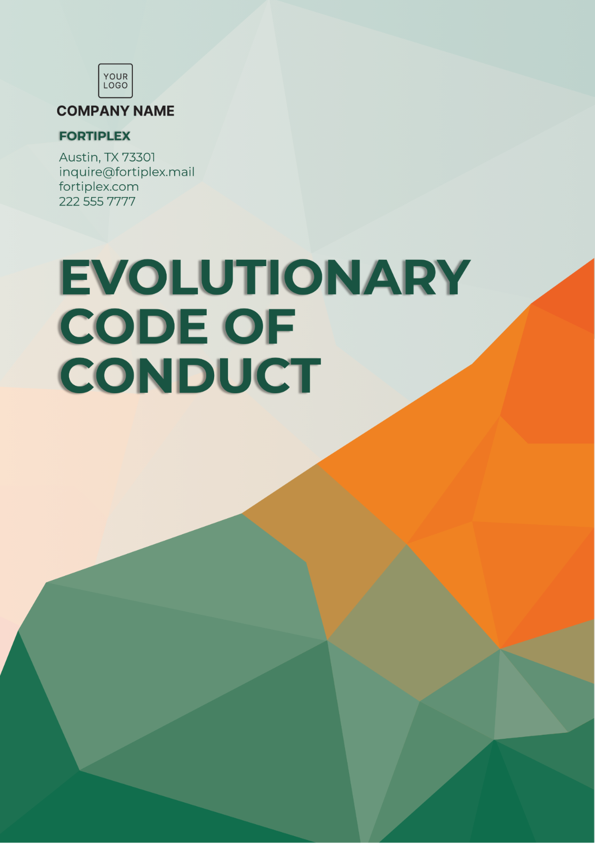 Evolutionary Code of Conduct Template