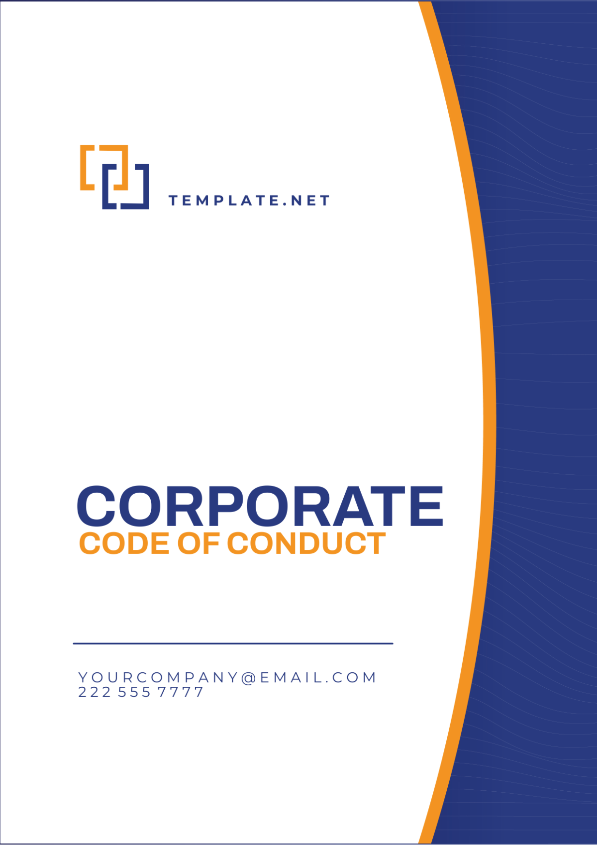 Free Corporate Code of Conduct Template