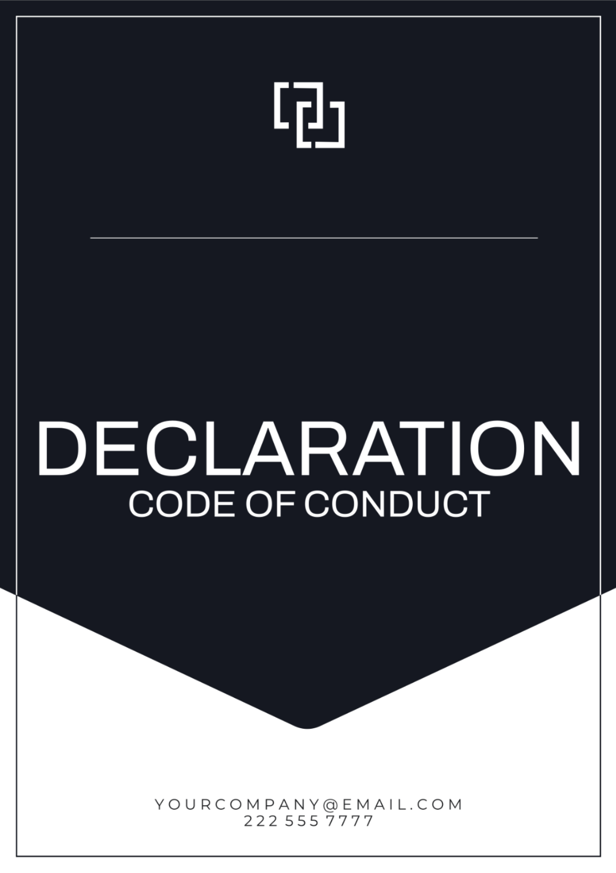 Declaration for Code of Conduct Template - Edit Online & Download