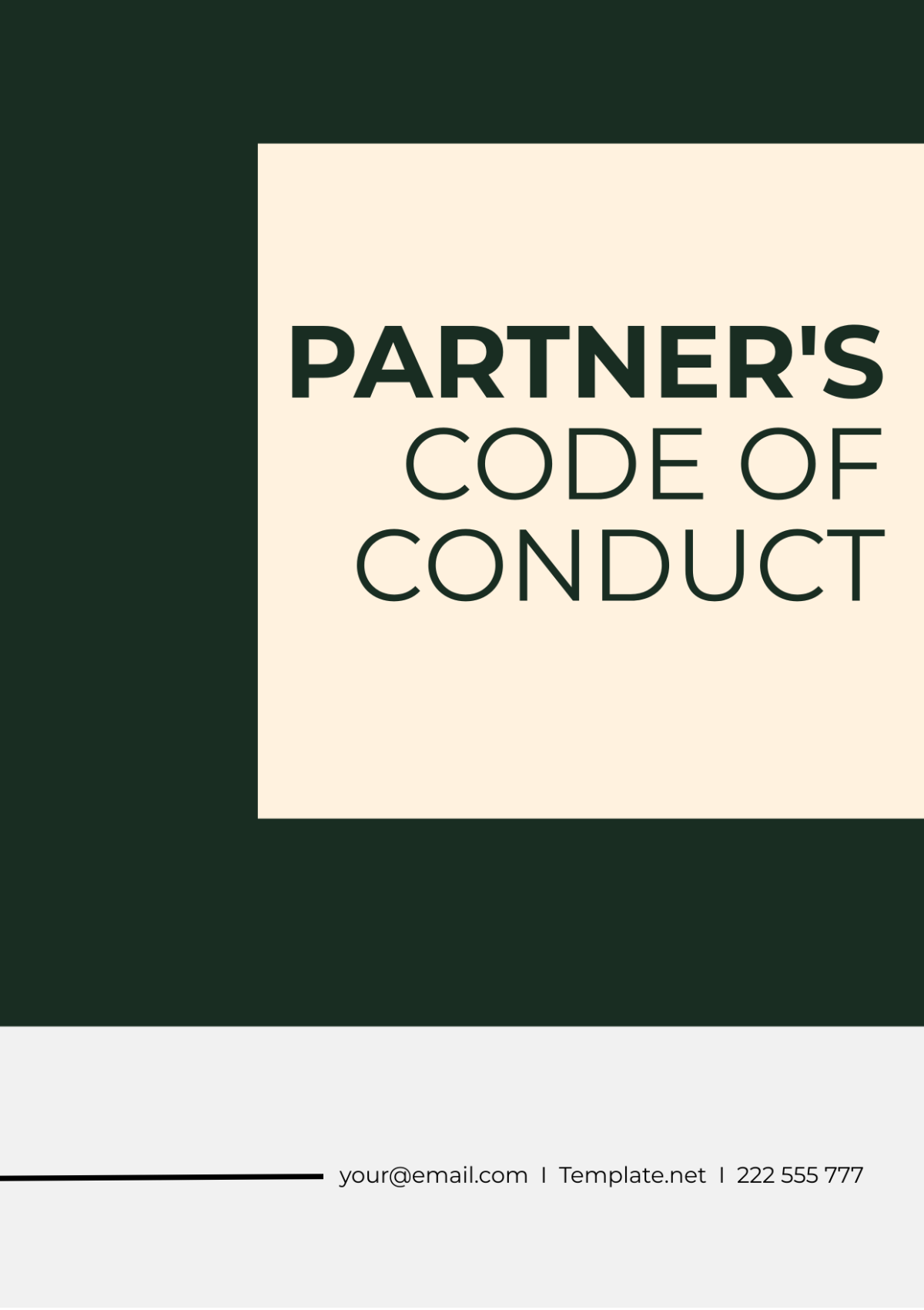 Page 3 FREE Code Of Conduct Templates & Examples - Edit Online ...