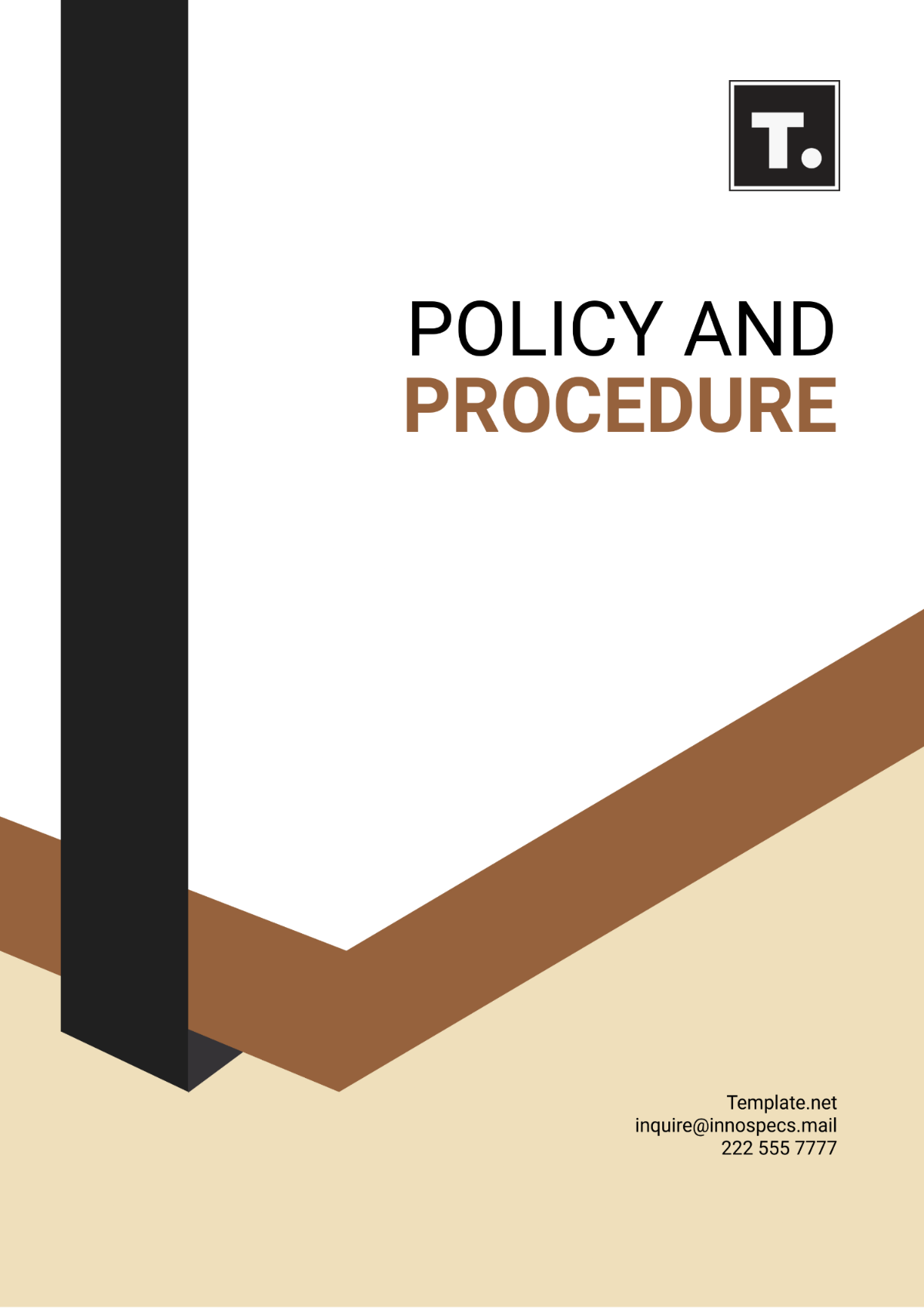 Policy And Procedure Template - Edit Online & Download