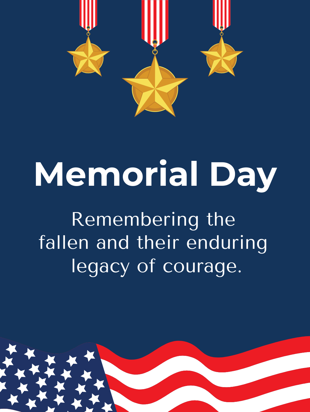 Memorial Day Threads Post Template