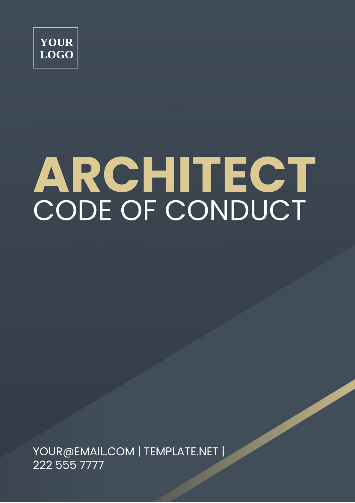 Architect Code of Conduct Template