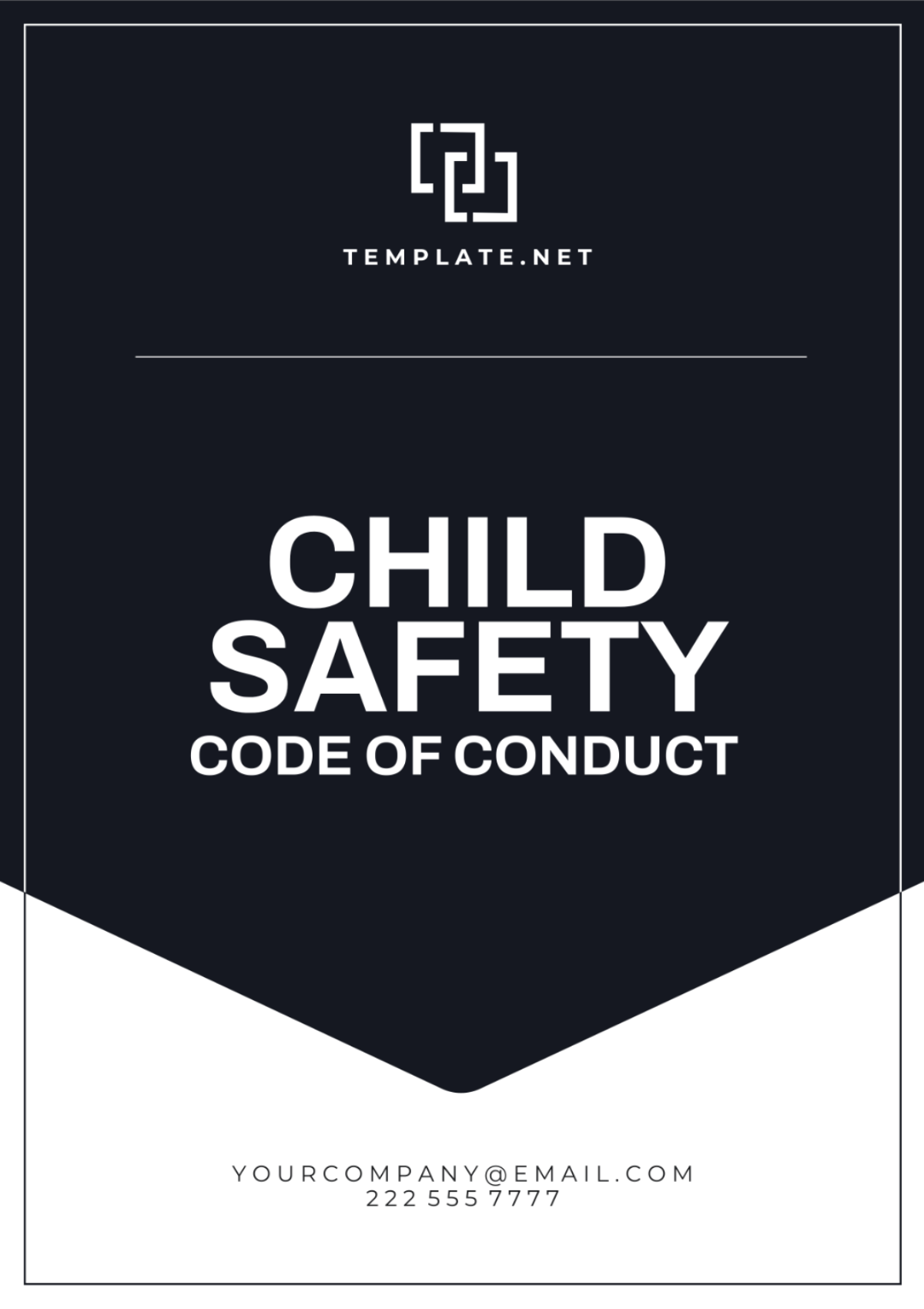 Child Safety Code of Conduct Template