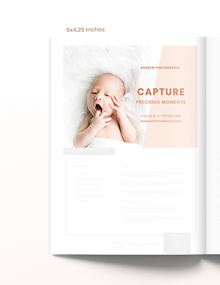 Newborn Photographer Magazine Ads Template