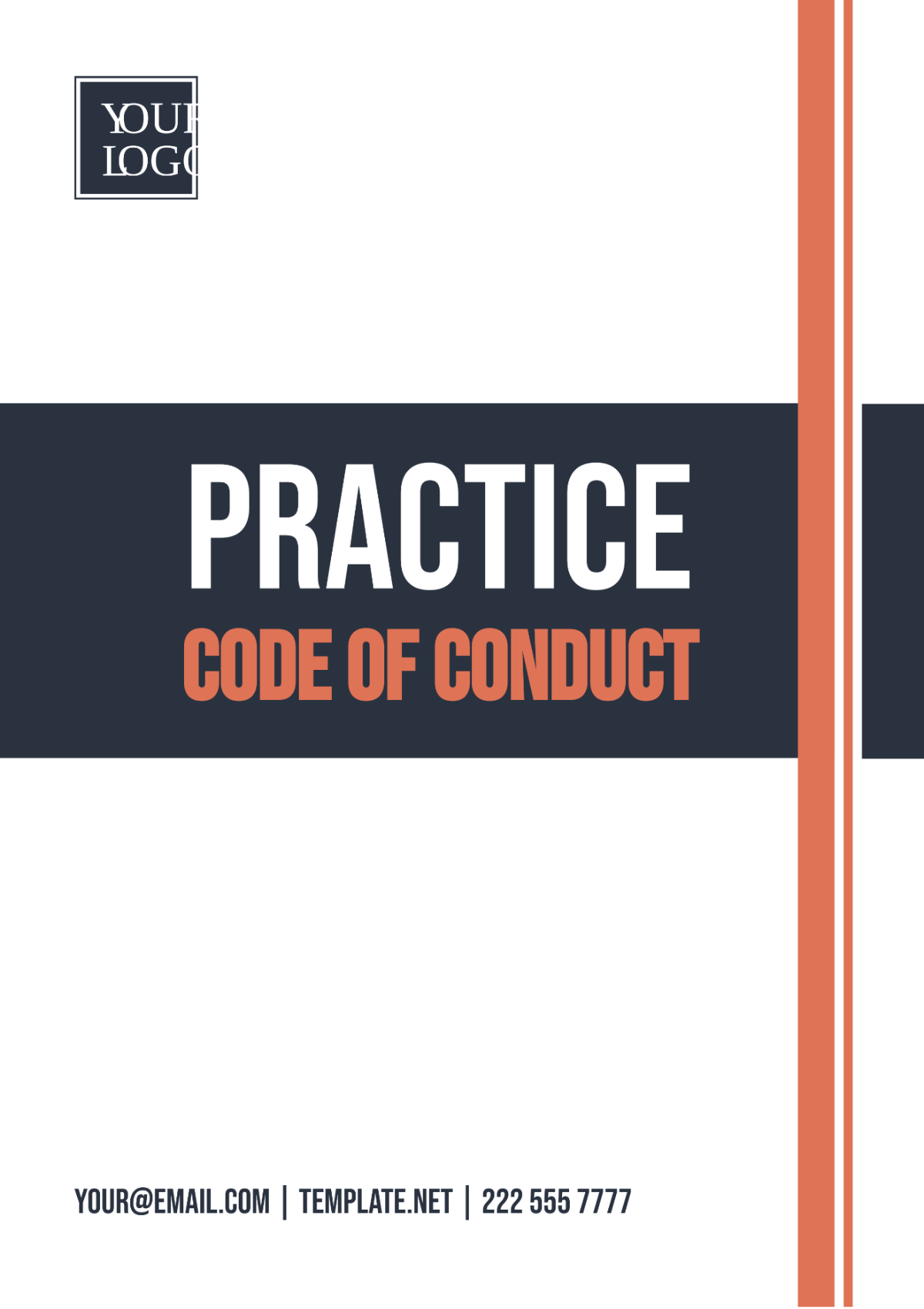 Practice Code of Conduct Template