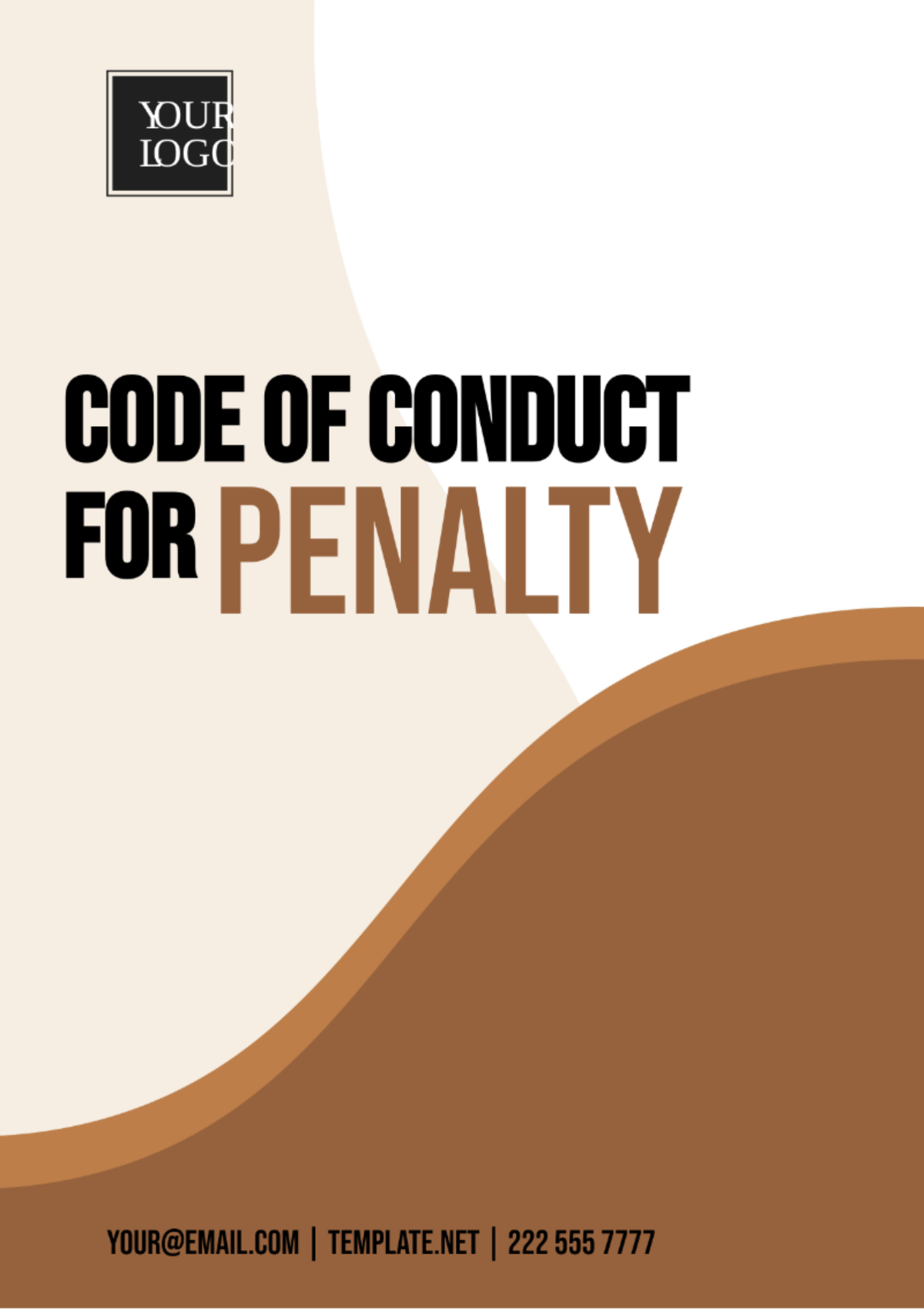 Code of Conduct for Penalty Template