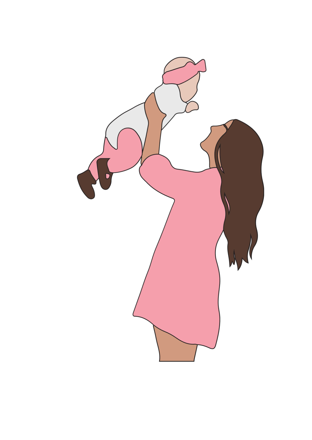 Free Mother's Day Coloring Pages Template to Edit Online