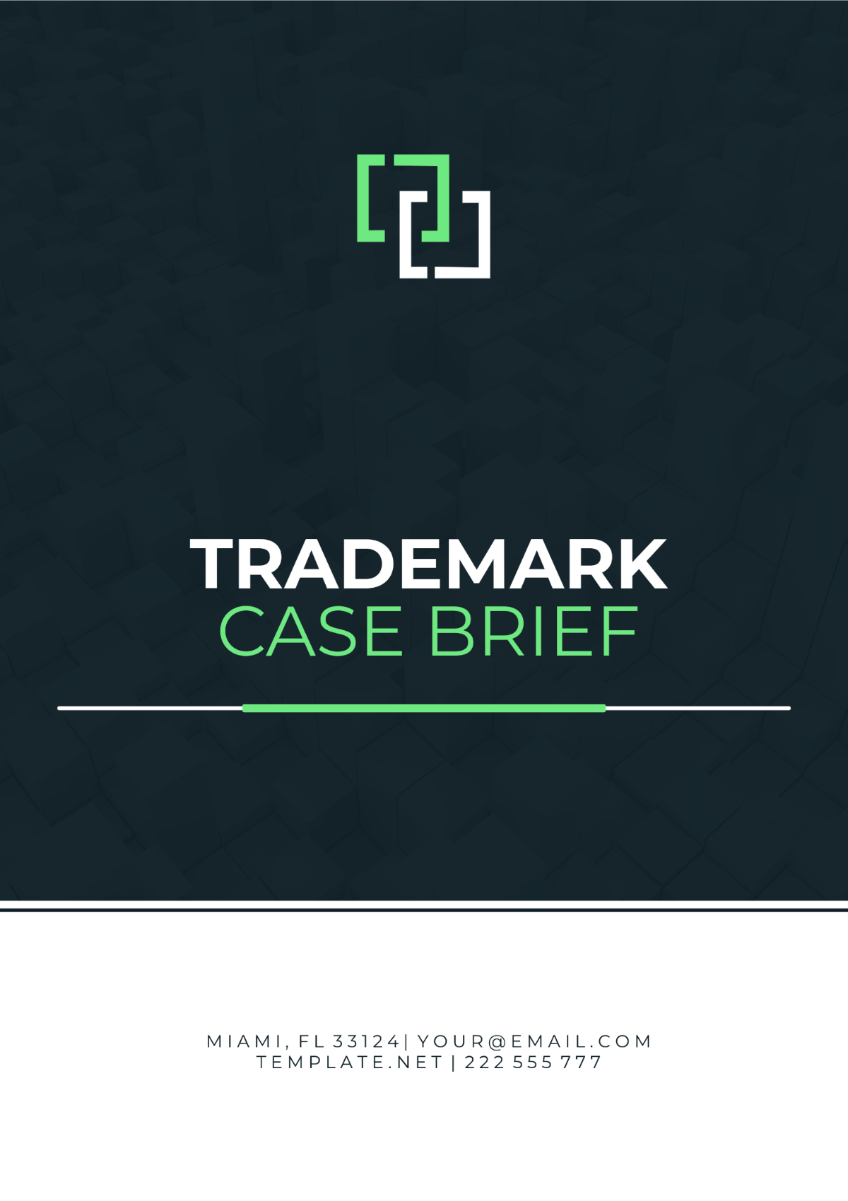 Trademark Case Brief Template - Edit Online & Download