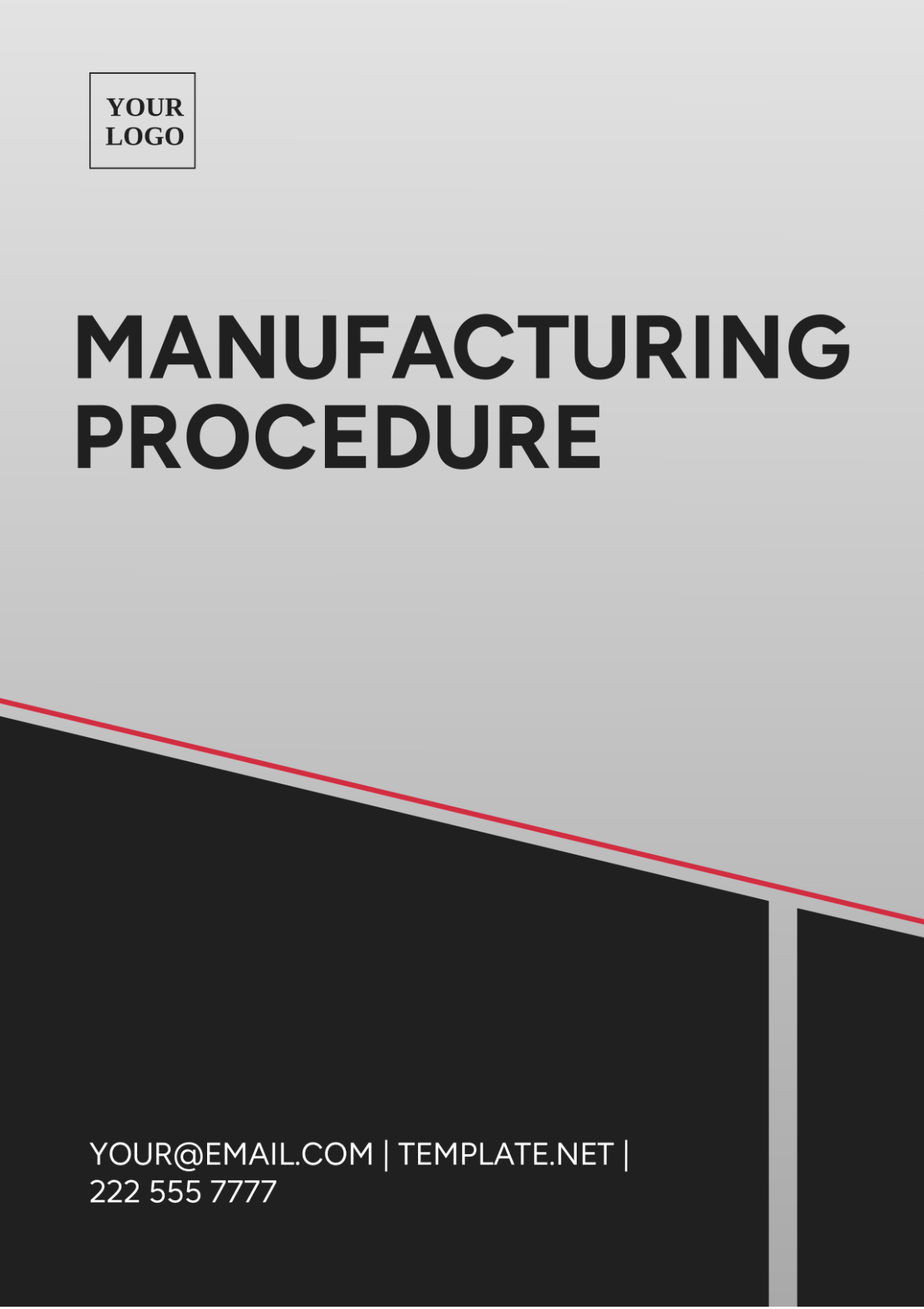 Free Manufacturing Procedure Template