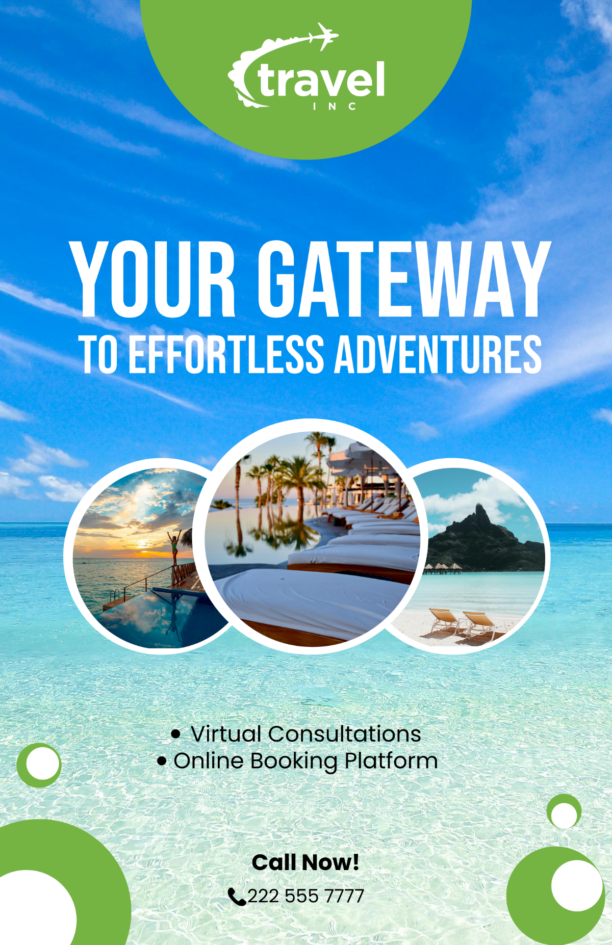 Travel Agency Digital Poster
