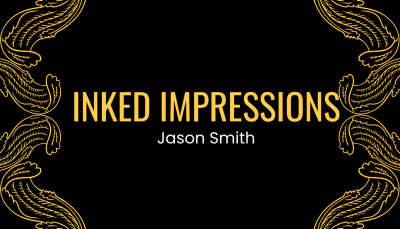 Free Tattoo Artist Business Card Template to Edit Online