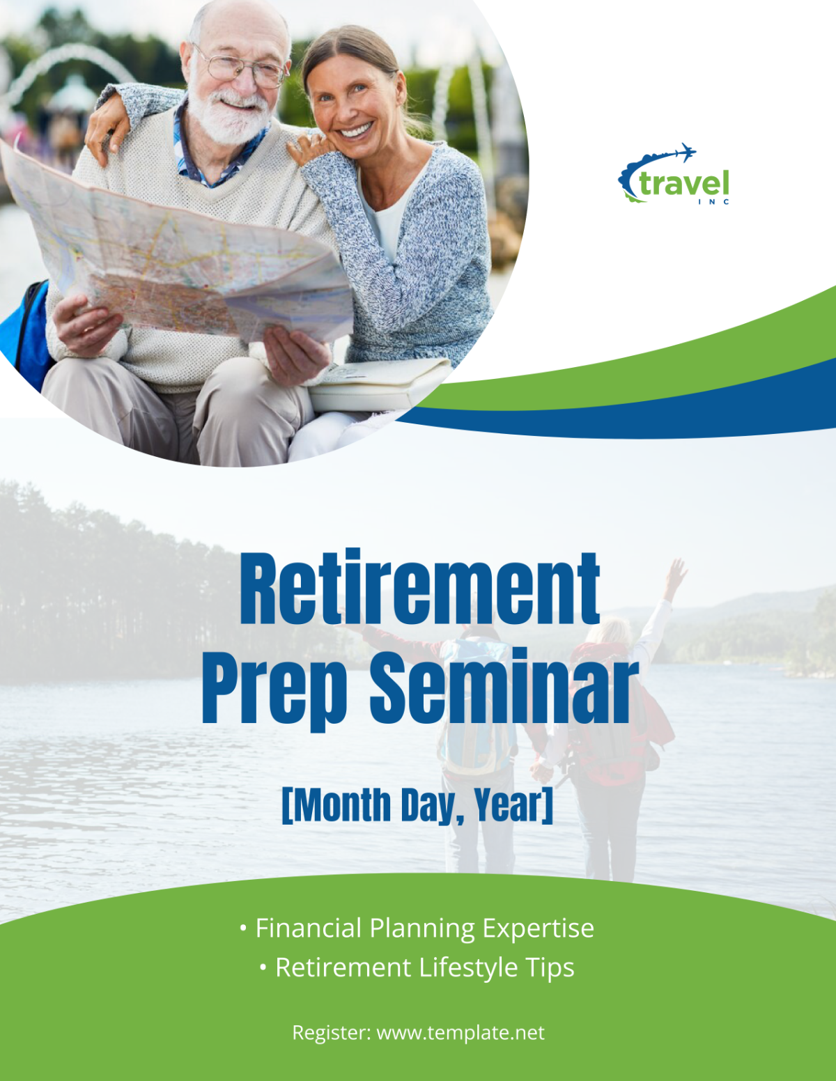 Travel Agency Retirement Flyer