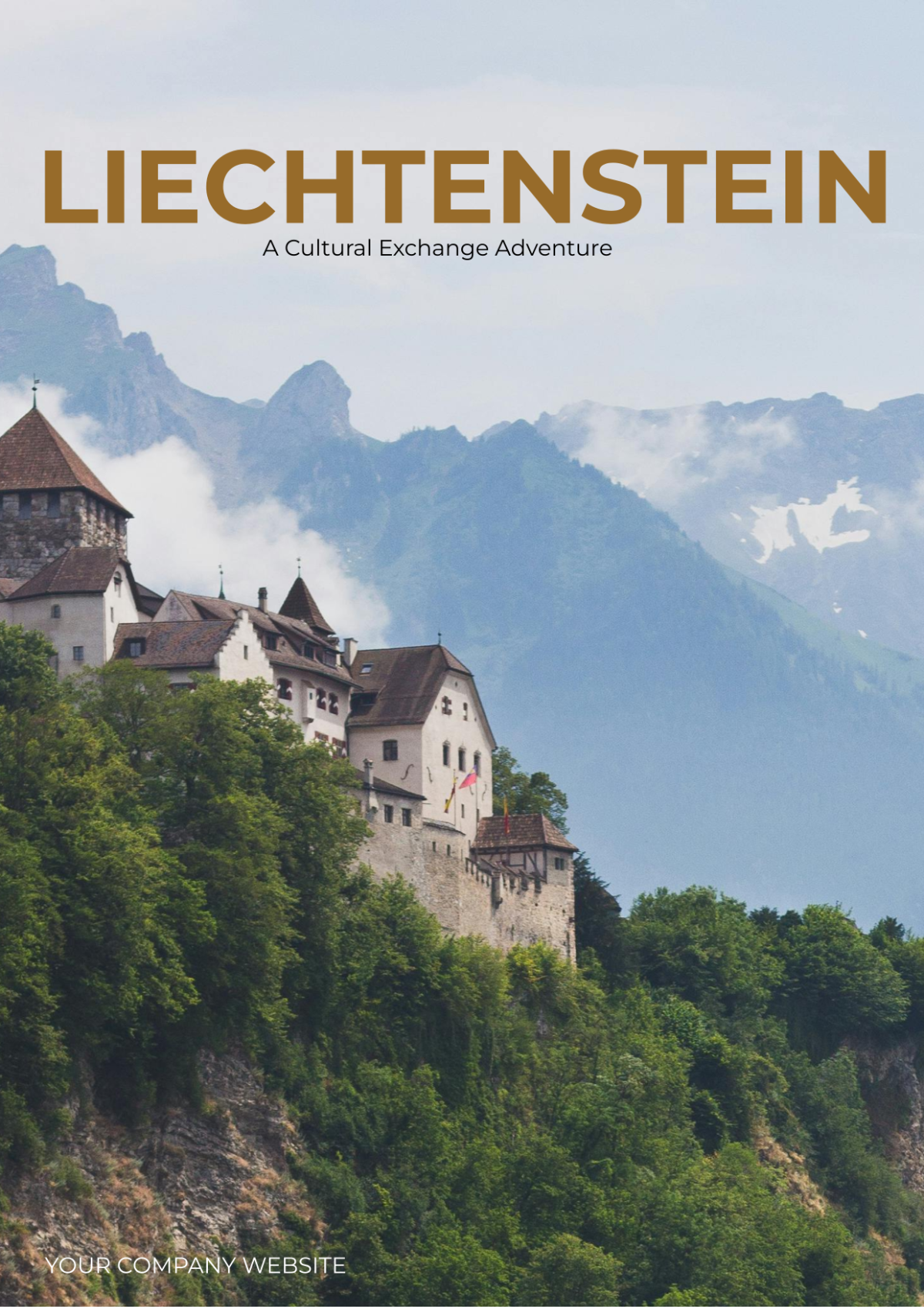 Liechtenstein Itinerary Template - Edit Online & Download