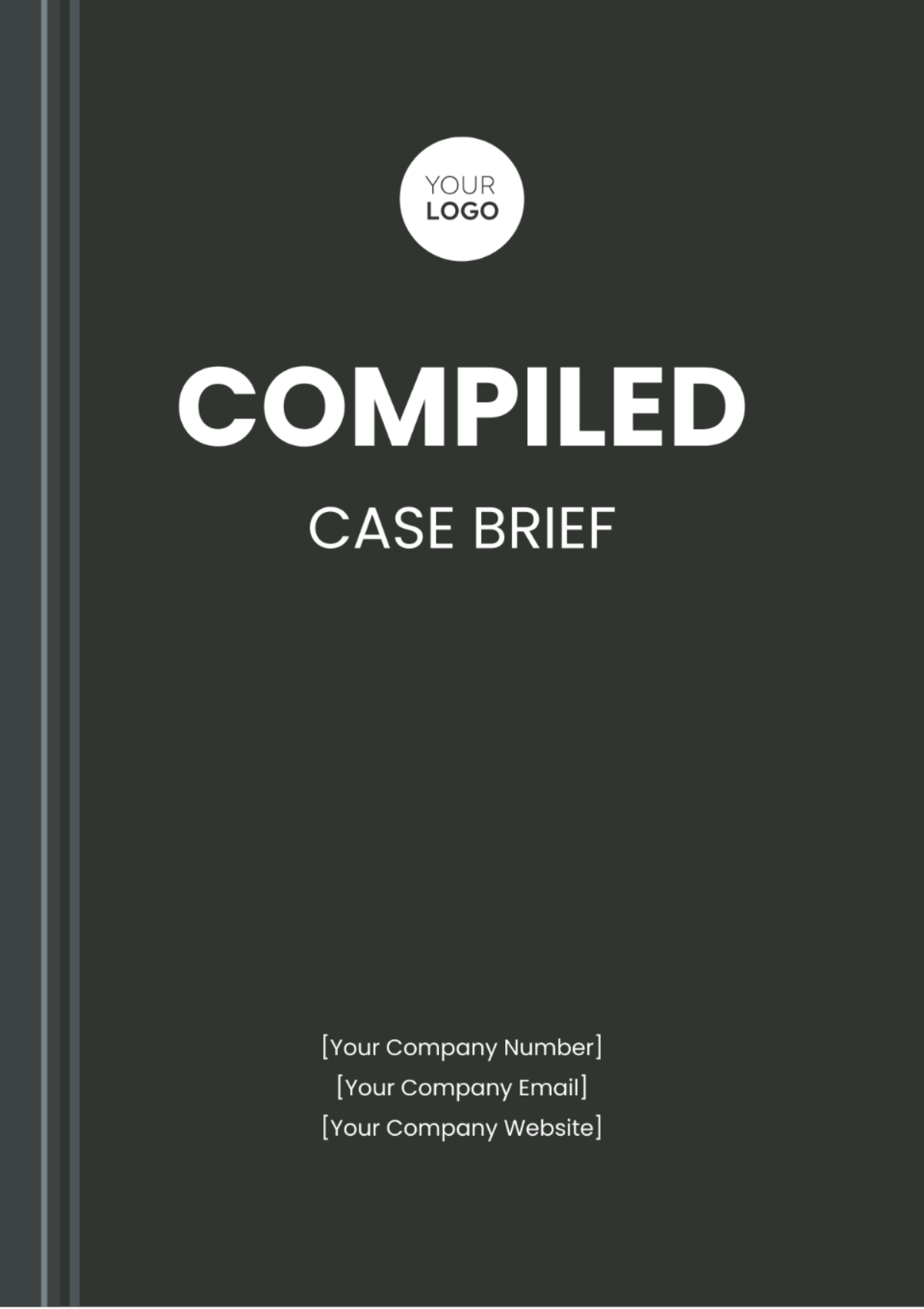 Free Compiled Case Brief Template