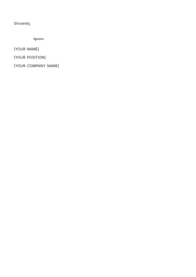 Free Travel Agency Rental Cover Letter Template to Edit Online