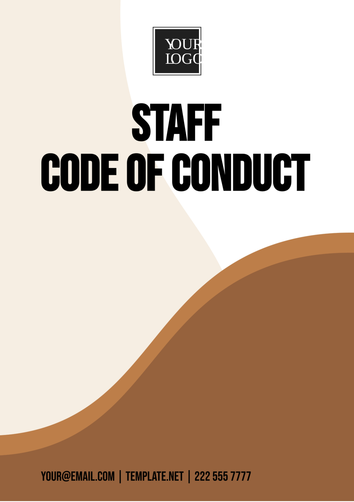 Staff Code of Conduct Template