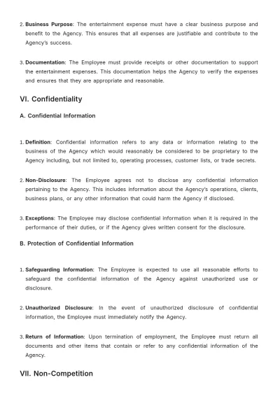 Free Travel Agency Working Contract Template to Edit Online
