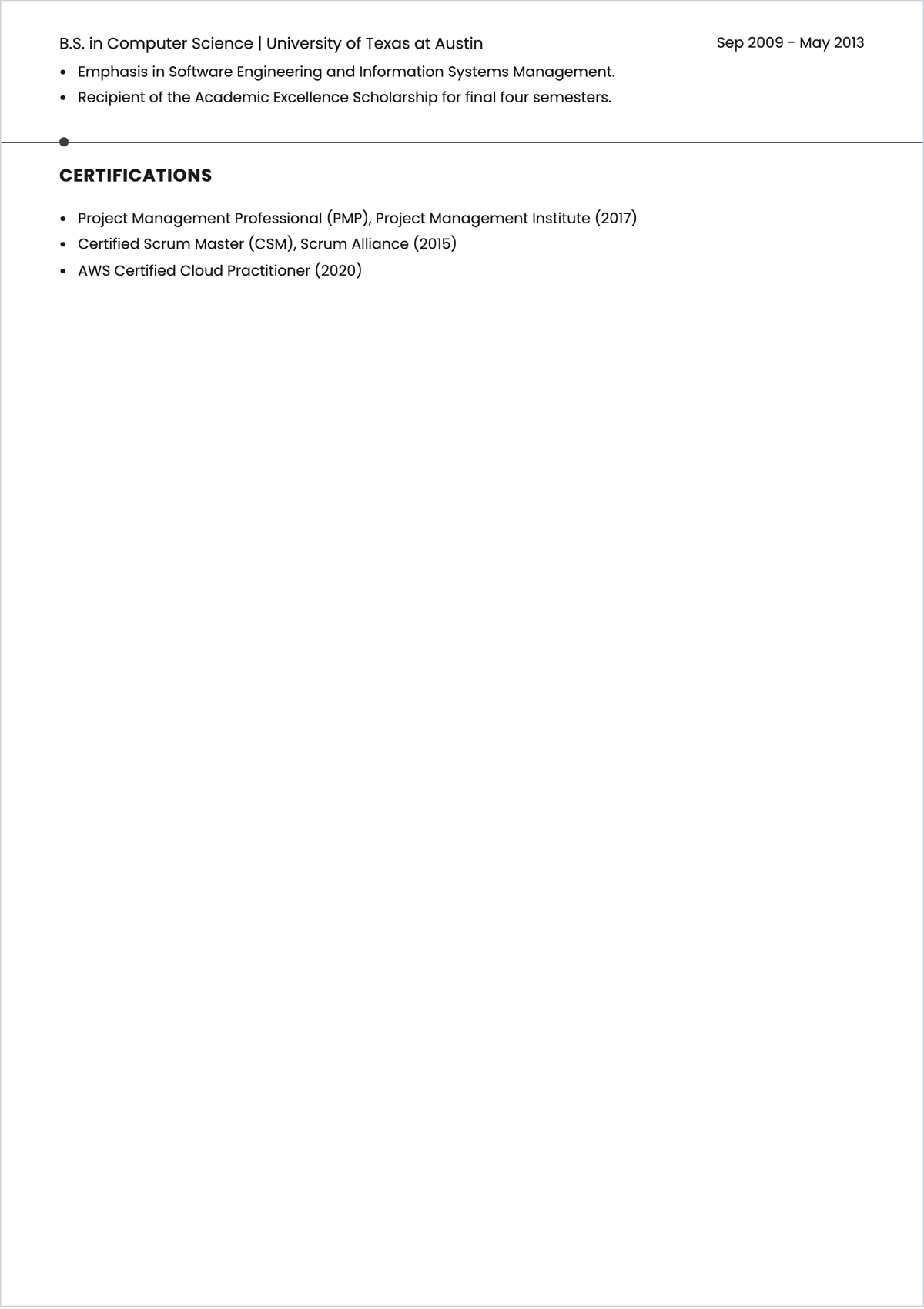 Free CV Professional ATS CV Template, AI CV Builder
