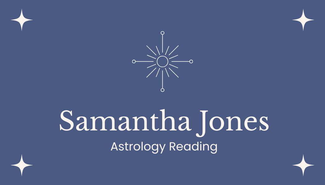 Free Astrology Business Card Template