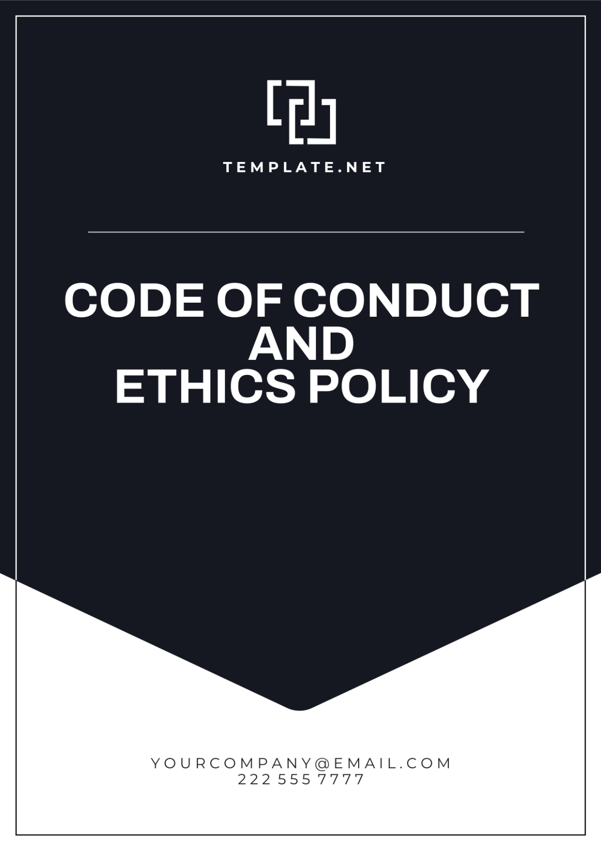 Free Code of Conduct and Ethics Policy Template