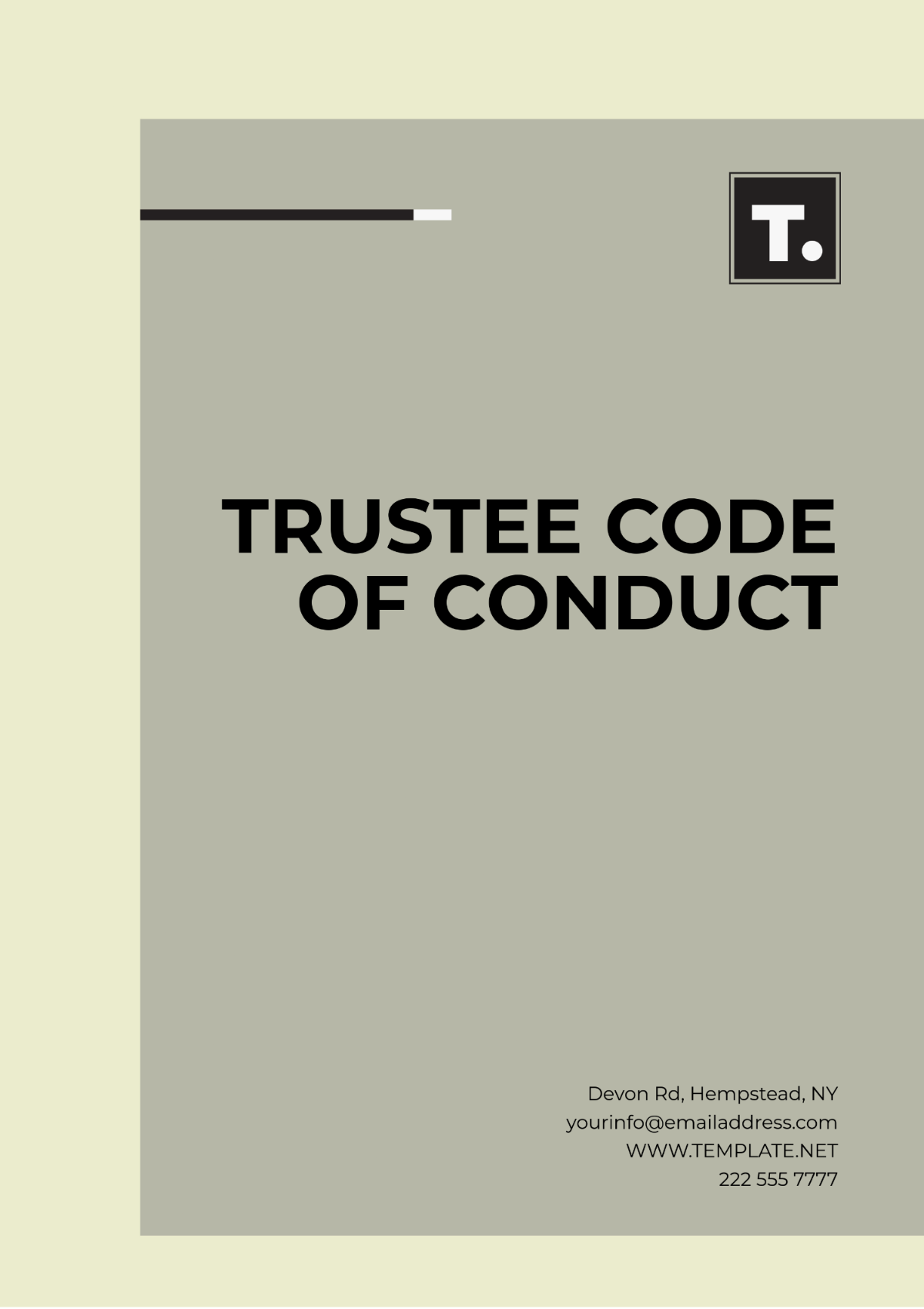 Free Code Of Conduct Templates To Edit Online Free Code Of Conduct Templates To Edit Online