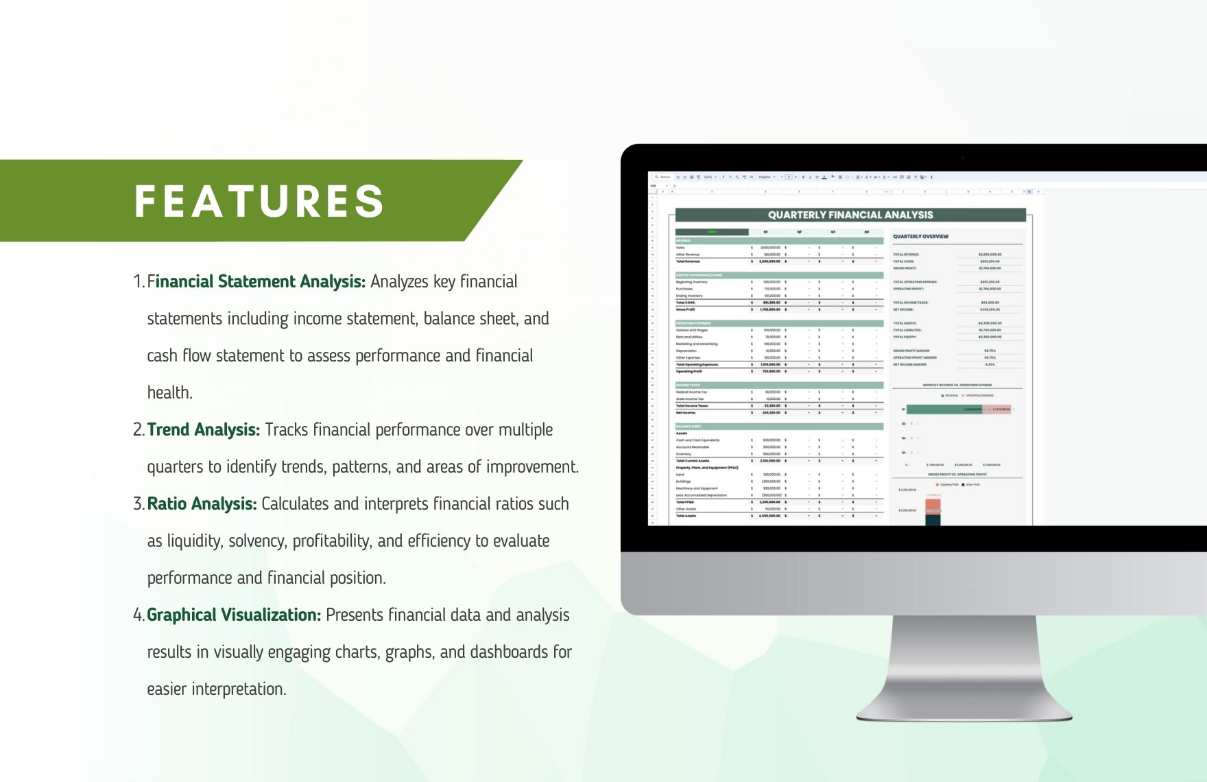 Quarterly Financial Analysis Template
