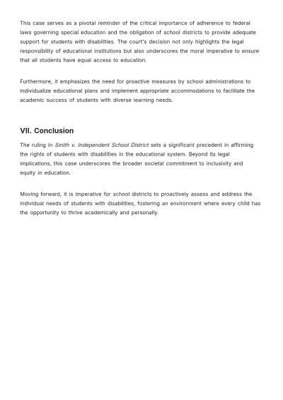 Free Independent School Case Brief Template to Edit Online