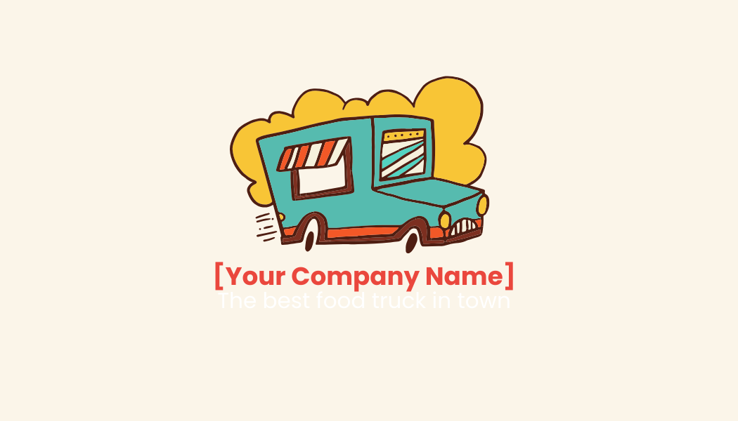 Food Truck Business Card