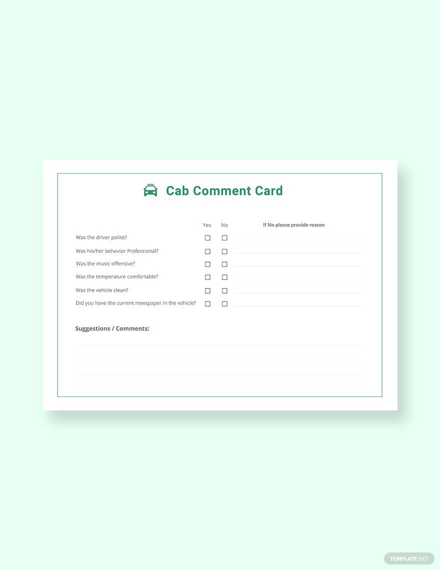 Comment Cards Templates Design, Free, Download