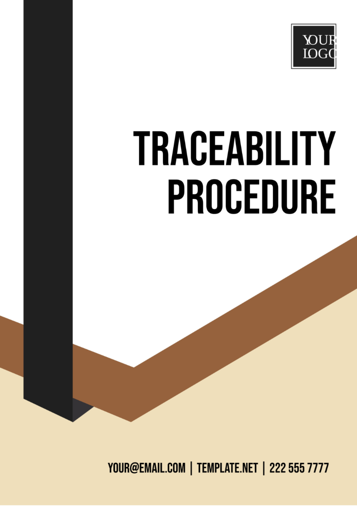 Free Traceability Procedure Template