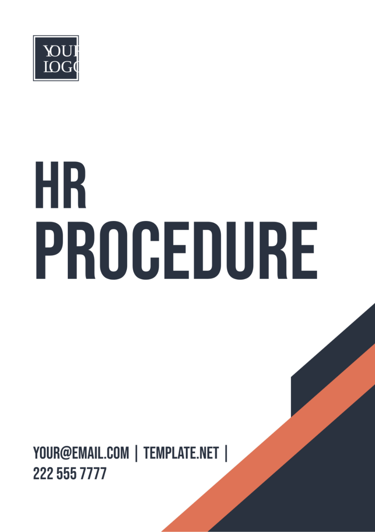 Free HR Procedure Template