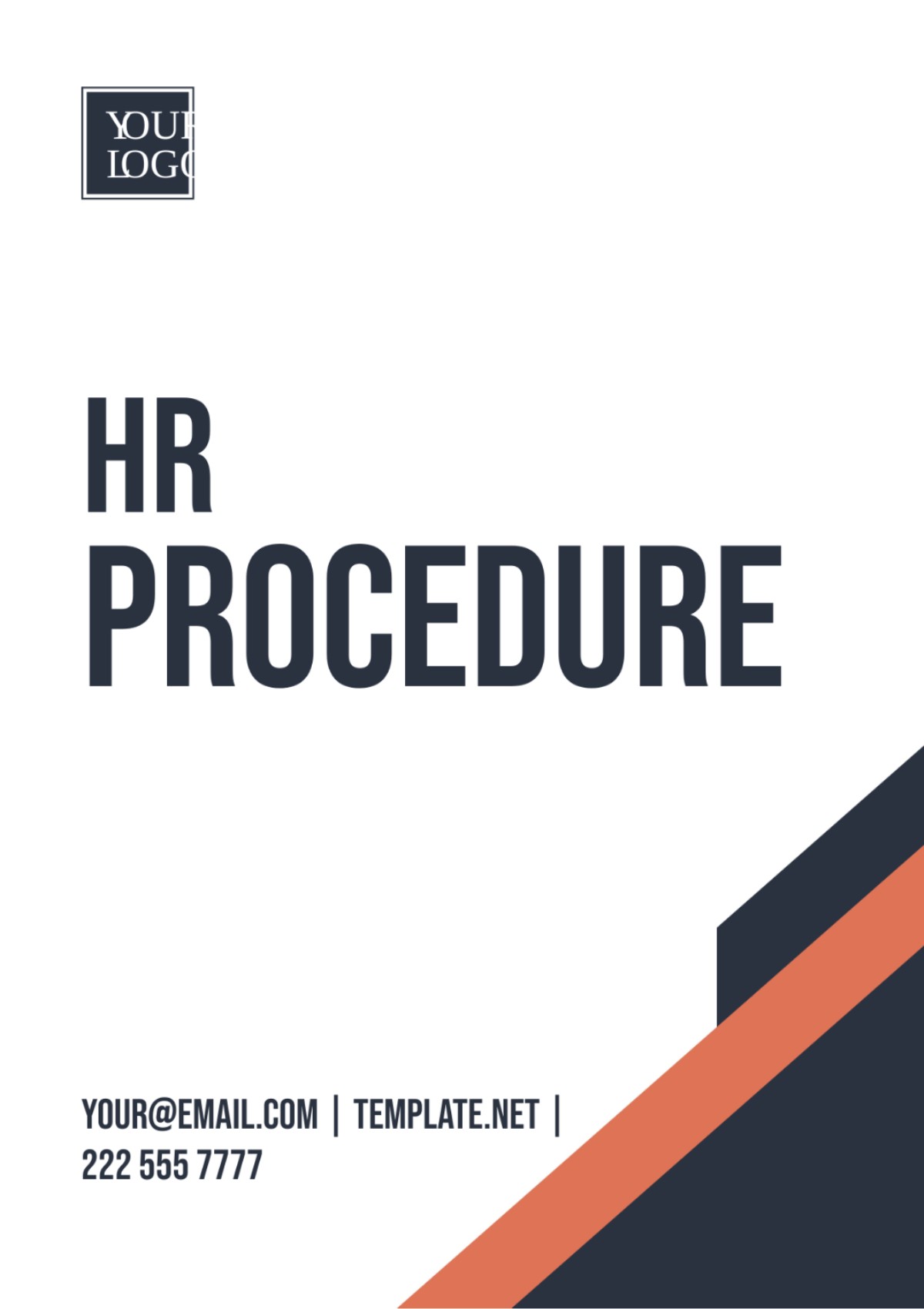 HR Procedure Template