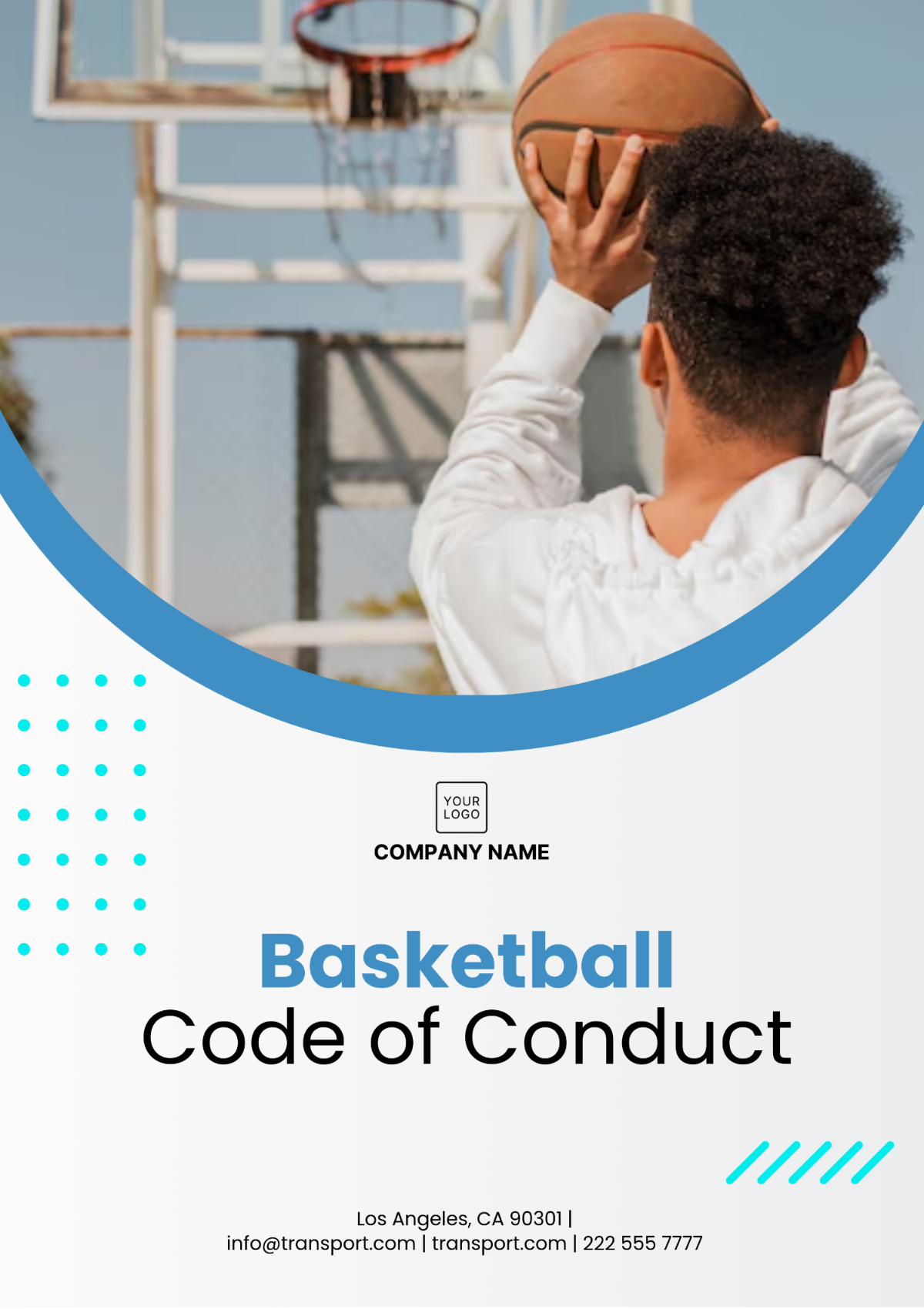 Basketball Code of Conduct Template