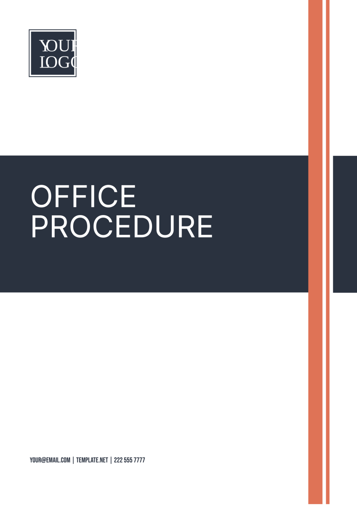 Office Procedure Template - Edit Online & Download