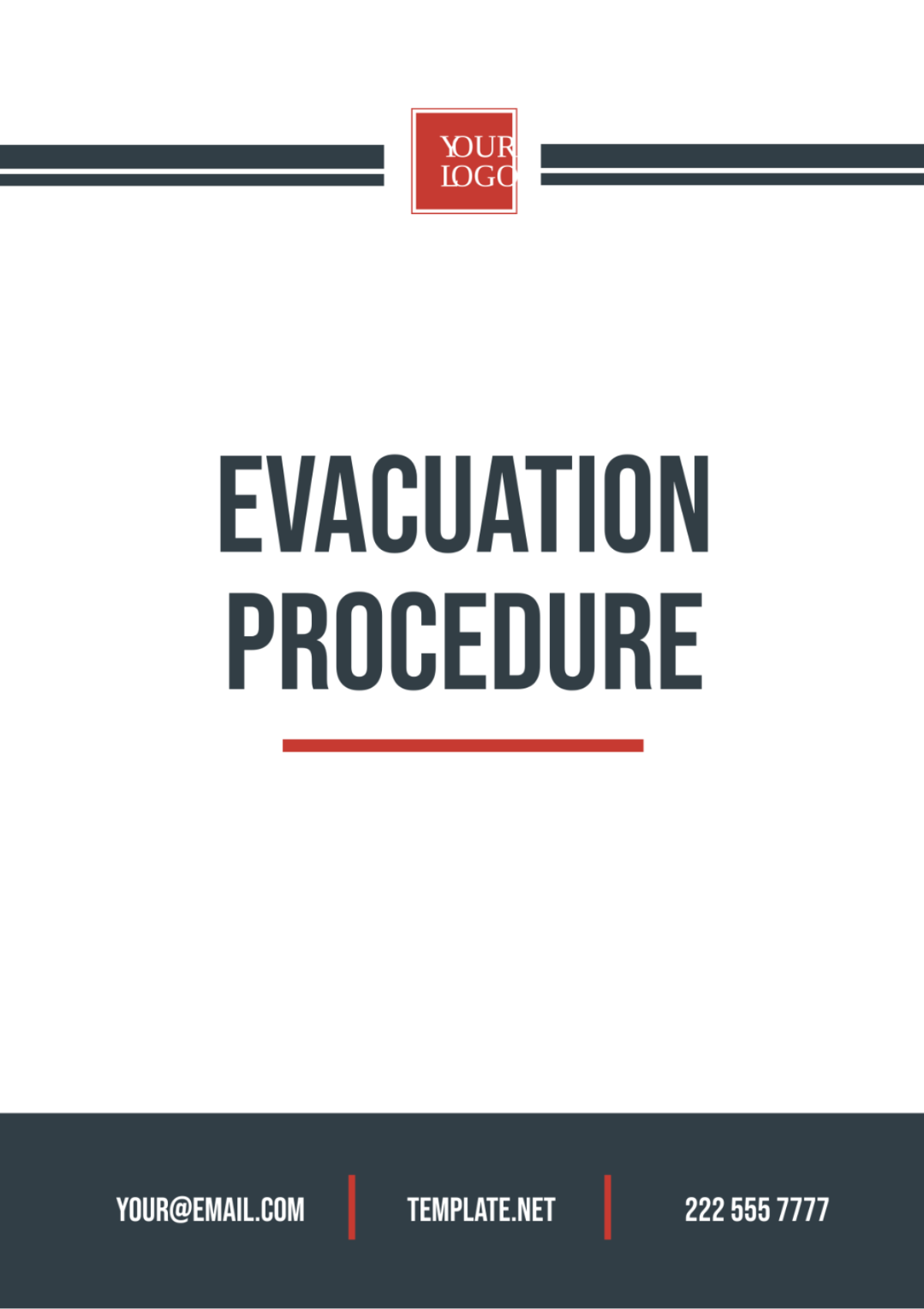 Evacuation Procedure Template