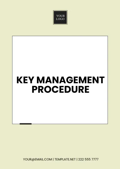 Free Key Management Procedure Template to Edit Online