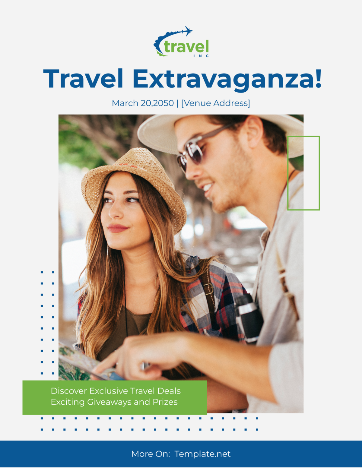 Travel Agency Event Flyer Template - Edit Online & Download