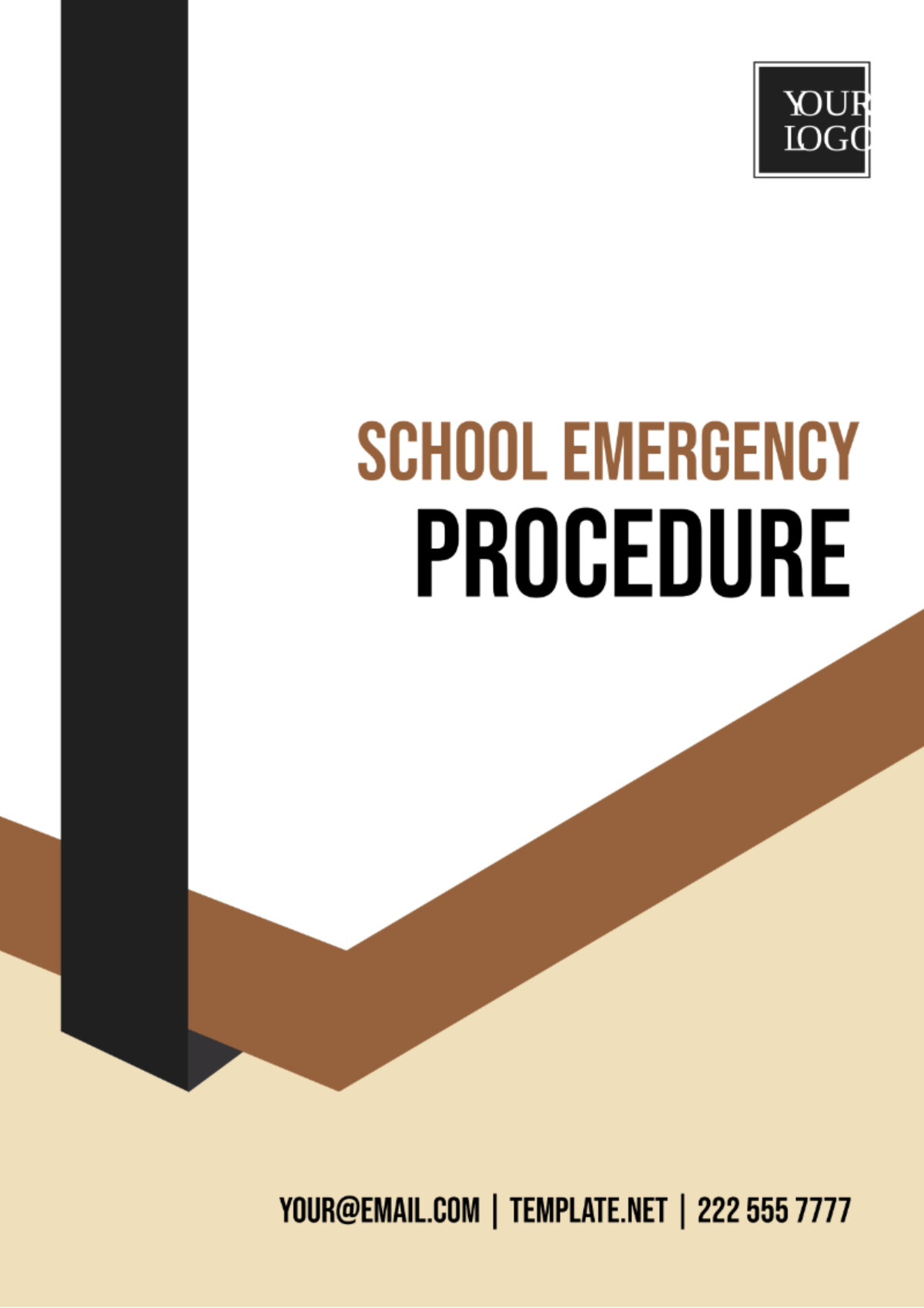 School Emergency Procedures Template