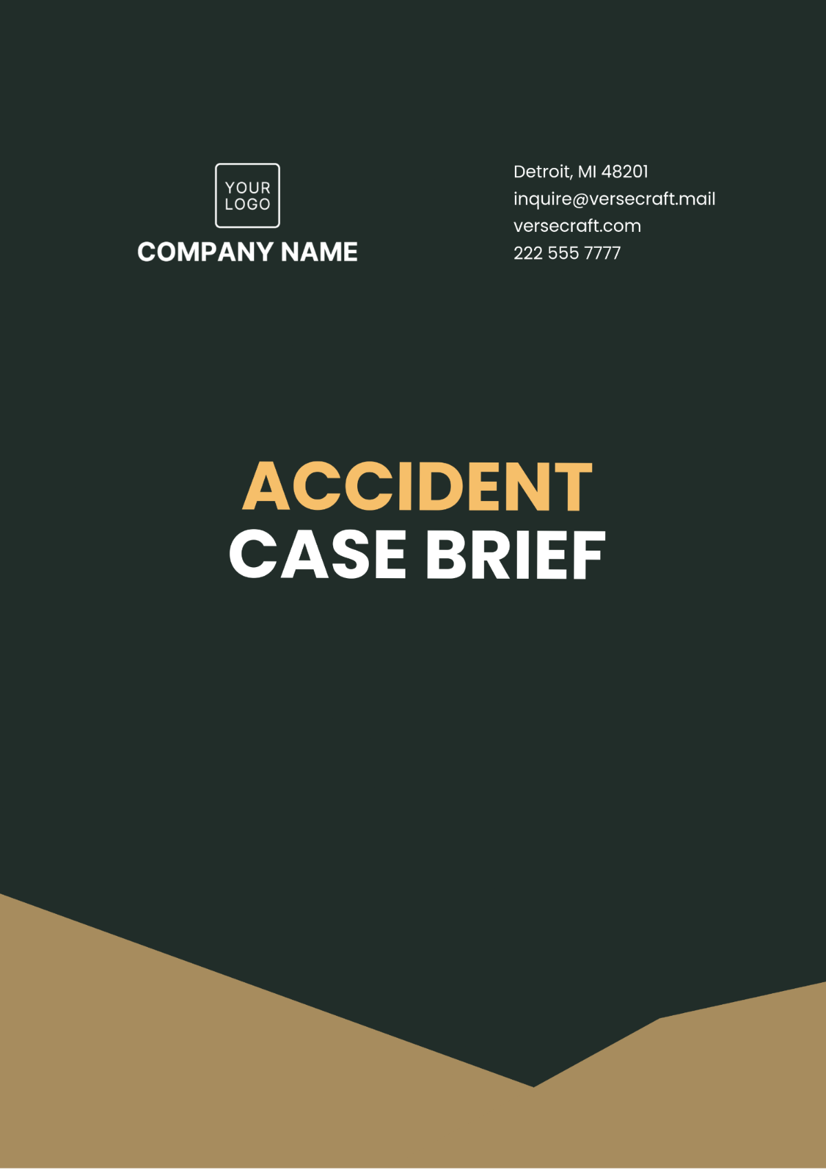 Accident Case Brief Template - Edit Online & Download